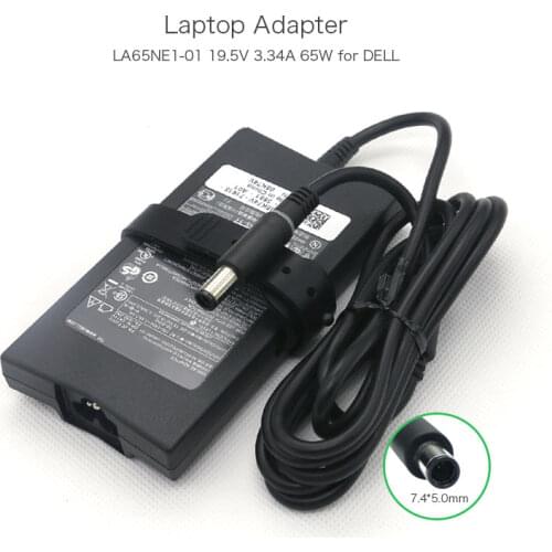 19.5V 3.34A 65W LA65NE1-01 PA-2E Slim Power Adapter Charger for Dell Latitude X300 D420 D430 D500 D520 5K74V PA-1650-28D Laptop