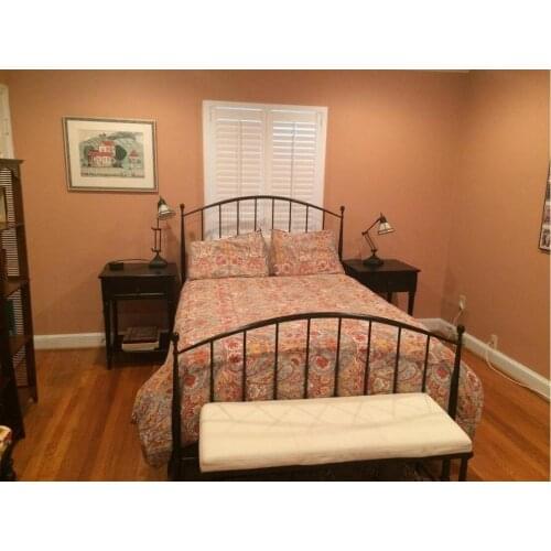 Custom Basswood Plantation Shutters Wooden Blinds Solid Wood Shutter Louvers PS250