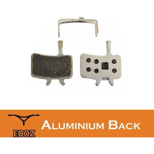 10 Pairs Lightweight Bicycle Semi-metallic Disc Brake Pads Aluminum Alloy Back For AVID BB7 Juicy