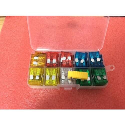 100pcs Car Fuse Assortment Set Auto Truck SUV Boat Regular ATO Standard ATC Kit