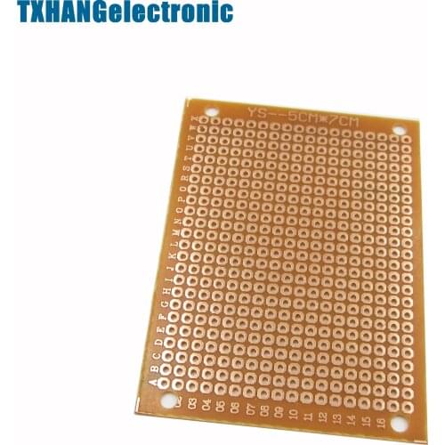 20Pcs 5 x 7 cm DIY Prototype Paper PCB Universal Board prototyping pcb kit diy electronics