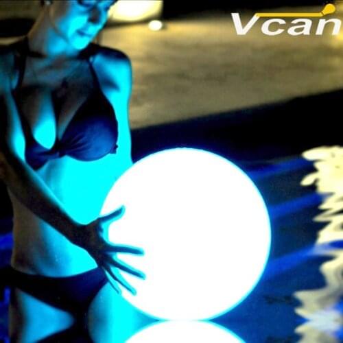 8PCS Free Shipping 20cm Rechargeable Colors Change Wireless Led Mood Lamp to holiday with family