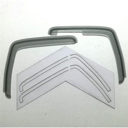 Acrylic Wind Deflector for 1/14 TAMIYA Arocs Actros 3363 56348 Truck Accessories