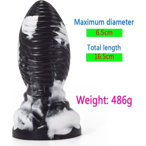 Huge Anal plug Silicone Big Anal Beads Erotic Products Adults big Dildo Vaginal Anal Expanders Sex Toys for Women Men Butt Plug