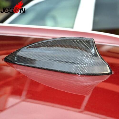 For BMW 1 Series F20 F21 & 2 Series GT F45 F46 & X4 F26 Carbon Fiber Car Roof Antenna Aerials Stickers Shark Fin Car-Styling