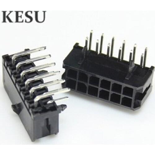 Micro-Fit male female connector 3.0mm 2x6 Pin 12Pin 12-Pin right angle/straight Plus Receptacle Housing for terminal 43025/43045