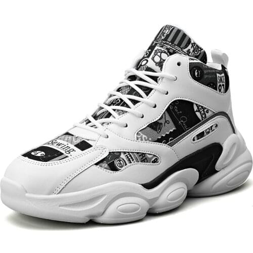 2021 New Men Shoes High-top Walking Shoes Outdoor Shoes for Men Canvas Shoes Men Fashion Cotton Shoes Snow Boots