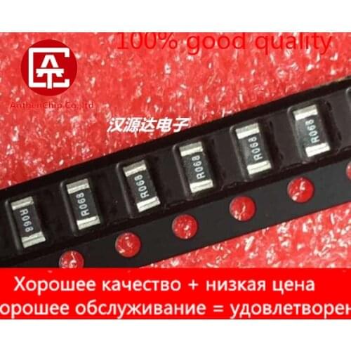 10pcs real orginal new WSL1206R0680FEA alloy resistance 1206 0.068R 68 milliohms 1% 75PPM 0.25W