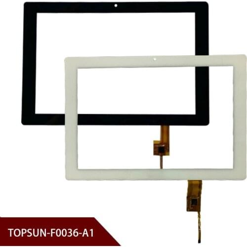 New A+ White or black10.1'' inch Tablet Digitizer Glass TOPSUN-F0036-A1Tablet Touch screen panel Free Shipping