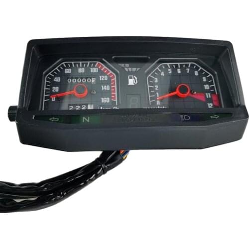 Motorcycle Instrument Tachometer Speedometer for Wuyang Honda WY125 WY150 CGL125 JH125 DY125 1-2 Cables Techo Speed Meter Clock