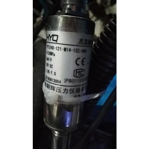 Zhaohui High Temperature Melt Pressure Sensor PT124G-121-50MPA-M14-152/460 2MV/V 10VDC 1%fs