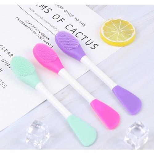1PC Soft Silicone Washing Remover Face Exfoliating Pore Cleaner Brush Soft Nose Brush Pore Cleaner Skin Care Massager Beauty