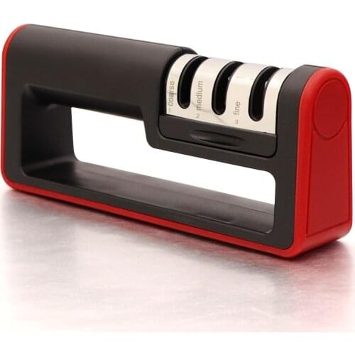 3 Stages Professional Fast Knife Sharpener Kitchen Sharpening Stone Grinder Multifunctional Diamond Knife Sharpening Tools