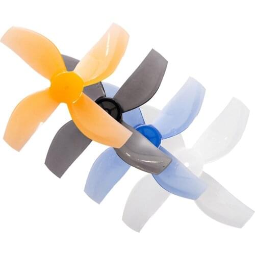 2Pair Gemfan Mirco Props 35mm 3-Blade/4-Blade PC Propeller 1.0mm for RC FPV Racing Freestyle FPV Tinywhoop Drones 08028 Motors