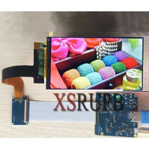5.5 inch 1440x2560 2K IPS LCD screen display with HDMI top MIPI controller board for Raspberry Pi 3