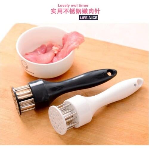 ABS+Stainless steel hammer meat needle Steak Loosener Broken Rib Knife Steak hammer tender