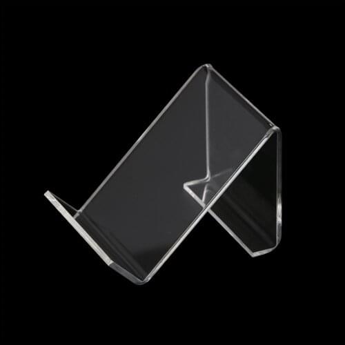 Acrylic cell phone MP3 lighter cosmetics box holder display rack desktop showing display stand phone rack