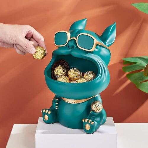 Home Decoration Accessories Nordic Modern Creative Multifunctional Storage Box Decoration Resin Animal Figurines New Year Goods
