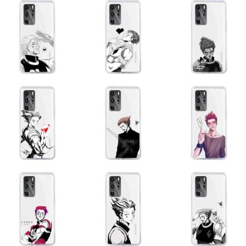 Hunter x hunter Phone Case Transparent For Huawei honor V 9 8 10 20 7 i S A C X pro lite play Soft TPU Clear Mobile bags