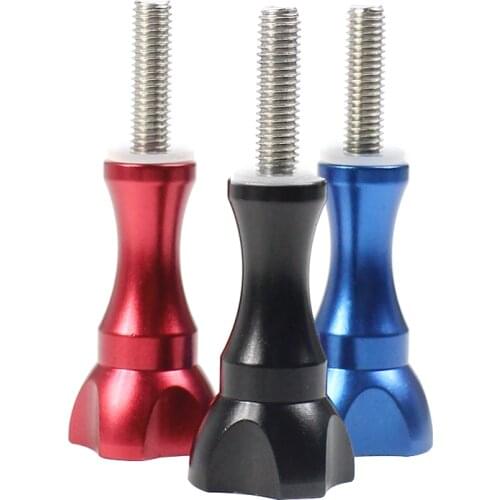 Aluminum Alloy Knob Bolt Nut Screw Long Thunb Screw Mount for GoPro Hero 8/7/6/5/4/3/3+/2/1 XiaoYi SJCAM Action Camera