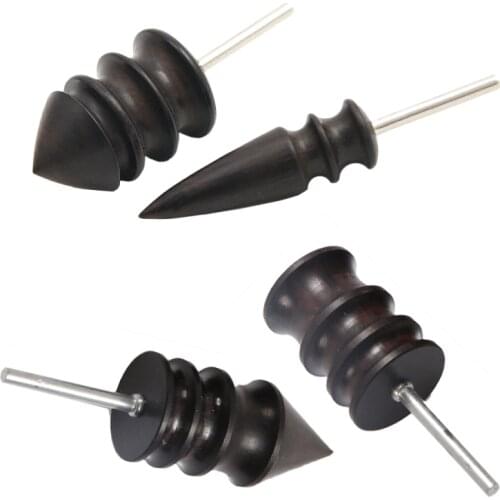 1 Pc Leather Edge Electric Polishing Slicker Head Sandalwood Leathers Craft DIY Tools Purple Sandalwood Grinding Head