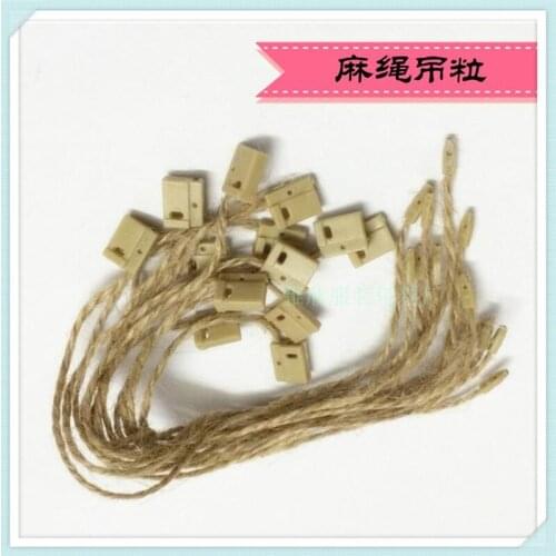 Factory Price1000PCS String Clothing Hang Plastic Seal Tag for garments Shoes and Bags, Garment Accessories JS-32