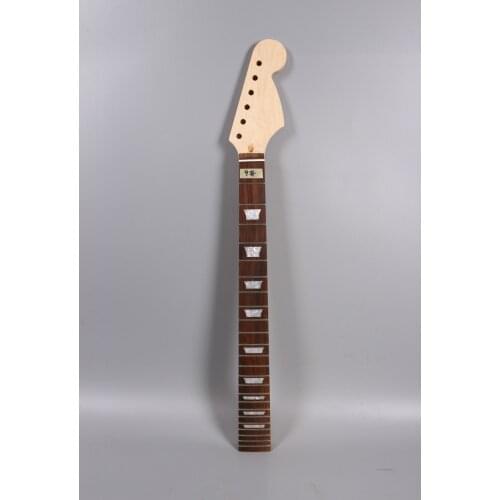 Electric guitar neck Maple and rose wood Fretboard 24 fret 25.5" nut width 43mm heel 55-56mm 009