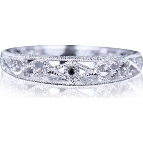 HELON Sterling Silver 925 Round Genuine Sapphires Gemstone Ring Women Fine Jewelry Vintage Antique Wedding Anniversary Ring