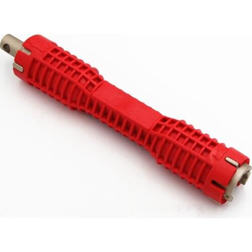 Red and yellow double head fastening socket wrench Domestic water heater sink screw nut wrench