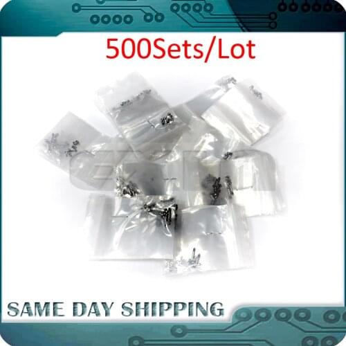 500 Sets/Lot Laptop A1278 A1286 A1297 Bottom Case Screws Set for Macbook Pro Unibody 13" 15" 2008 - 2012 Years