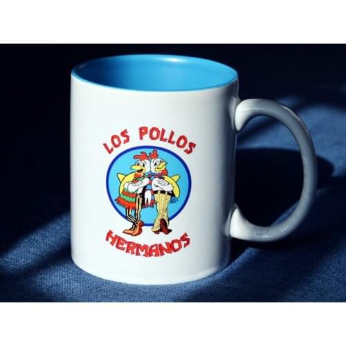BREAKING BAD Los pollos Gus heisenberg mug cup