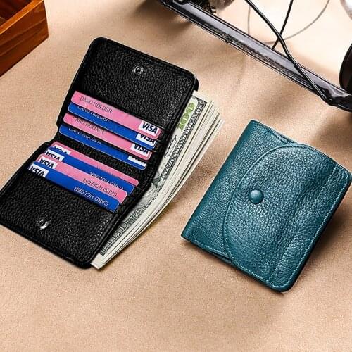 Small Wallets Women Wallets Short Womens Wallet Genuine Leather Cowhide Guarantee Purse For Famale Coin Purse Wallet