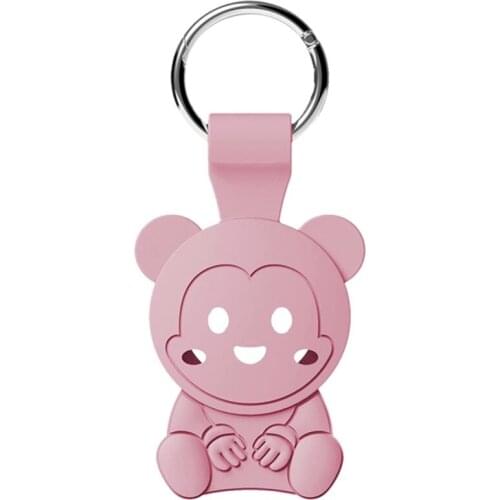 Cartoon Silicone Protective Sleeve Anti-Lost Device Anti-Drop Shell Hanging Buckle, For Apple Airtags