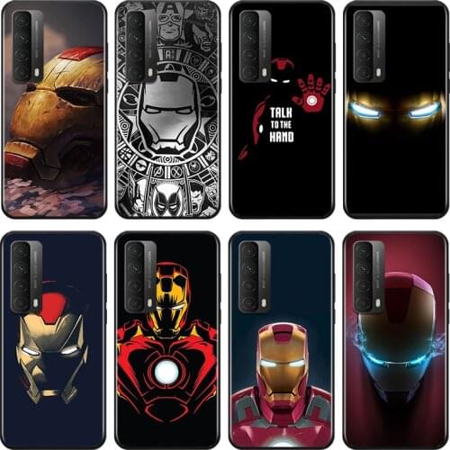 Marvel Iron Man Mech For Huawei Y9A Y9S Y9 Y8P Y8S Y7A Y7P Y7 Y6 Y6P Y6S Y5P Y5 Prime Pro 2019 2020 Soft Phone Case