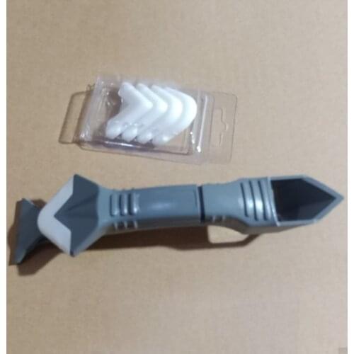 New Scraper Glass Glue Shovel Glue Yin Angle Scraper Knife Shovel Beauty Seam Tool Trimming Residual Glue