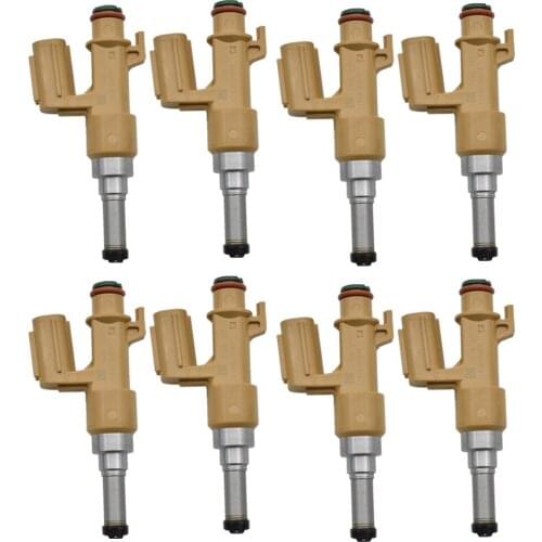 Original 8PCS/LOT Fuel Injector 23250-0S020 23209-0S020 For Toyota Tundra Sequoia 5.7L V8 23250-38040 23209-09150