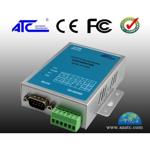 Serial port server RS485 micro server serial to Ethernet communication module power supply ATC-2000