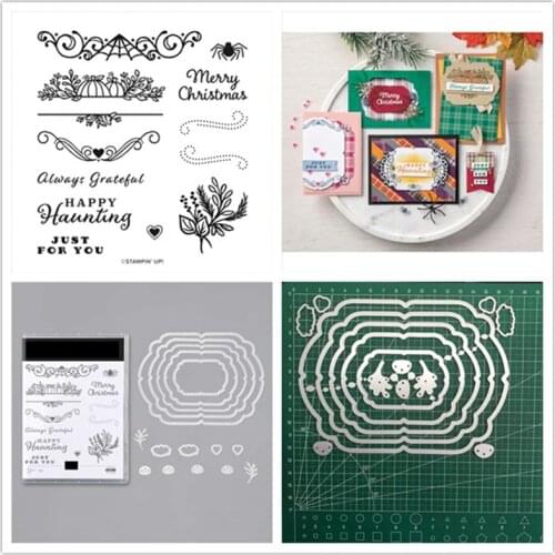 Frames Metal Cutting Dies and Stamps for DIY Scrapbooking Photo Album Decorative Embossing DIY Paper Cards Cut Die 2021