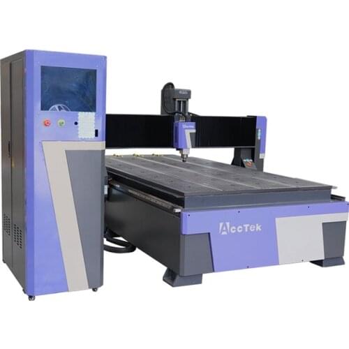 With 3.2kw Water Cooling Spindle AKM1530 3d Woodworking Cnc Router 4 Axis Engraving Milling Machine