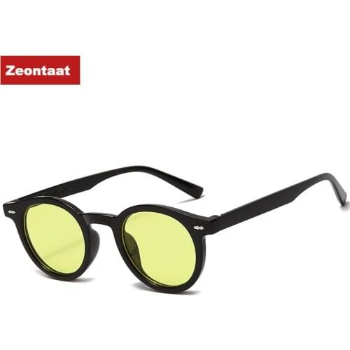 Classic Vintage Round Sunglasses Men Retro Style Brand Designer Sun Glasses Male Female Fashion Street Tide Unisex Women