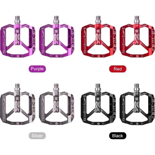 Bike Pedals Aluminium Alloy Mountain Bike 4 Colors Alloy Road Bike Pedals Ultralight MTB Bicycle Pedal Bike Accessories