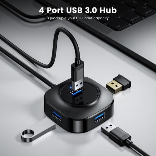 USB Hub USB 3.0 Hub 2.0 Multi USB Splitter Adapter 4 Ports Speed Mini Multiple 3 Hab usb3.0 HUB Port USB-Hub Expander For PC