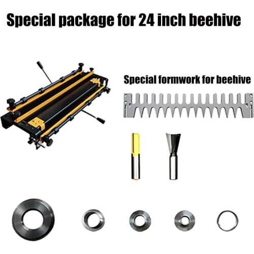 High Quality 24-inch Wood Dovetail Tenoner Woodworking Tool for Beehive Wood Cabinet Woodworking Tool