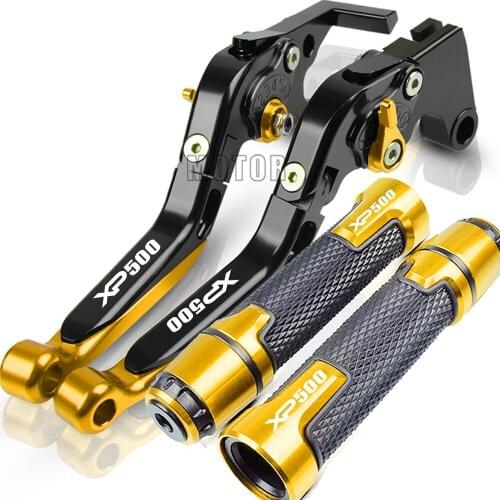 For Yamaha XP500 XP-500 ABS 2010 2011 Motorcycle Scooters Accessories Brake Handle Adjustable Brake Clutch Levers Handbar Grips