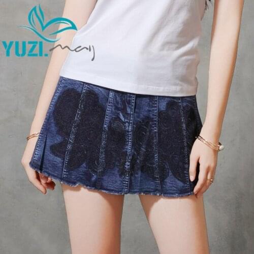 Yuzi.may Denim Skirts For Women