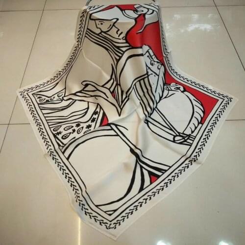 Girls womens 53cm SQUARE 100% Real Mulberry SILK SCARF Silk Satin Neckerchiefs factory sale MIXED 20 pcs/lot #4114