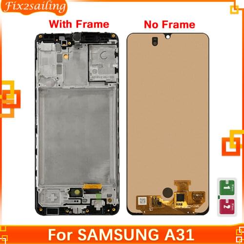 Lcd TFT incell A31 Display For Samsung Galaxy A31 A315 LCD Display A315F SM-A315F/DS Touch Screen Digitizer Assembly replacement