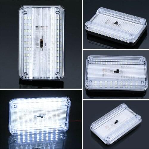 12V White LED Vehicle Car Interior Light Roof Dome Ceiling Reading Trunk RV Light Bulb Car Styling Night Light