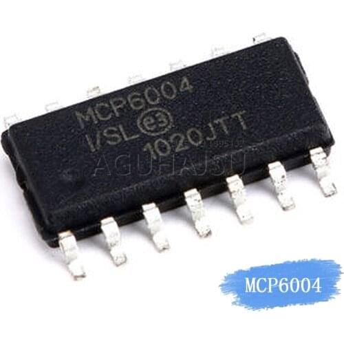10PCS MCP6004-I/SL SOP-14 MCP6004-I SOP MCP6004 SMD