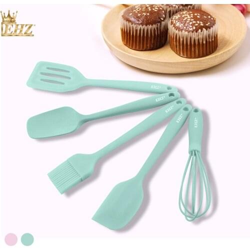 Non-Stick Silicone Cooking Utensils Cream Spatula Oil Brush Salad spoon Egg Beater Shovel Kitchenware Kitchen Accessories Tool